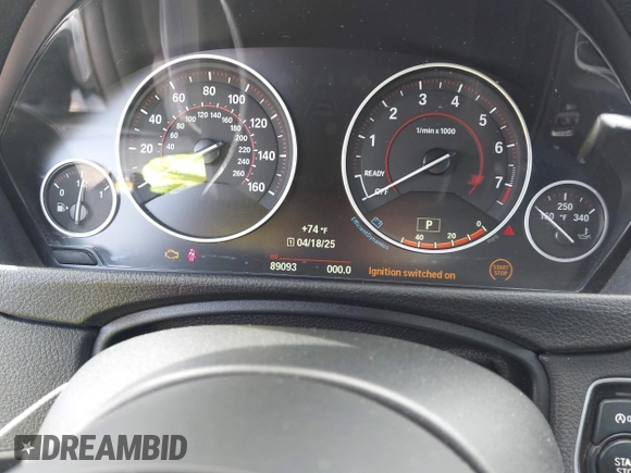 2015 BMW 4 Series 428i xDrive z VIN WBA4A7C5XFD415131, wystawiony jako IAAI lot #42100618 z przebiegiem 89 093 mil mil oraz . Historia ofert i sprzedaży dostępna na DreamBid. Obrazek 7.
