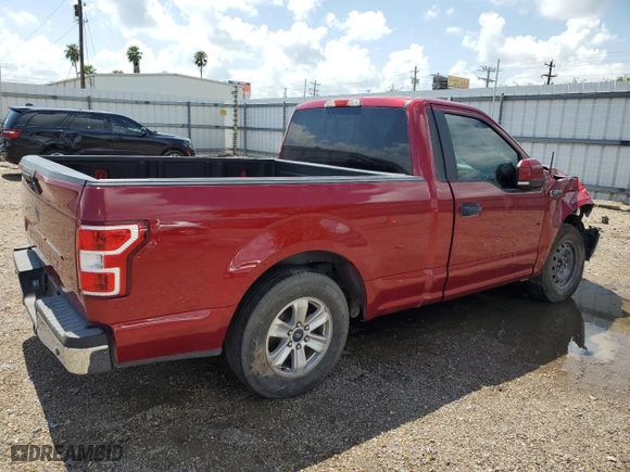2019 Ford F-150 XL with VIN 1FTMF1C52KKF10340, listed as a Copart auction lot 61386384 with 74,673 mi miles and Clean Title. Bid and sale history available at carsss.com. Image 3.