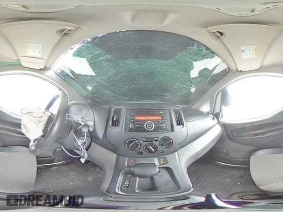 2017 Nissan NV200 S with VIN 3N6CM0KNXHK722409, listed as a Copart auction lot 41494795 with 101,558 mi miles and Salvage title. Bid and sale history available at DreamBid. Image 14.