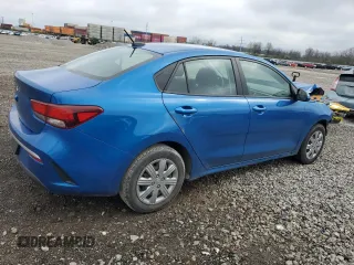 2022 Kia Rio S with VIN 3KPA24AD5NE431360, listed as a Copart auction lot 52287245 with 81,019 mi miles and Salvage Title. Bid and sale history available at carsss.com. Image 3.