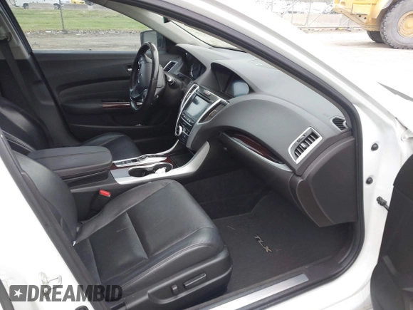 2017 Acura TLX V6 w/Technology Pkg with VIN 19UUB2F52HA001328, listed as a IAAI auction lot 41946365 with 143,698 mi miles. Bid and sale history available at carsss.com. Image 5.