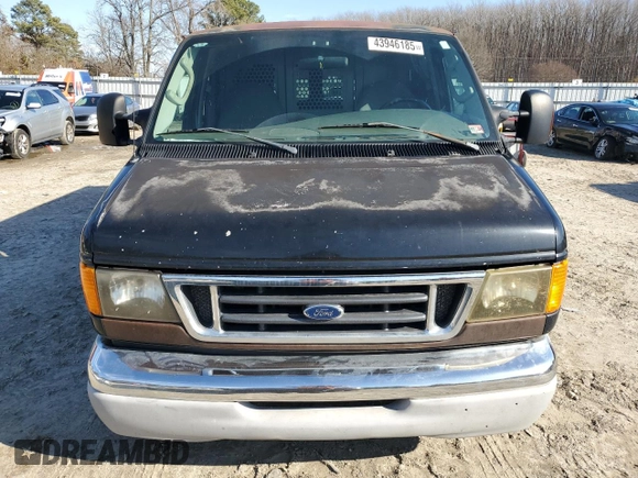 2006 Ford Econoline Cargo Recreational with VIN 1FTSS34P36HA26887, listed as a Copart auction lot 43946185 with 161,438 mi miles and Clean Title. Bid and sale history available at carsss.com. Image 5.