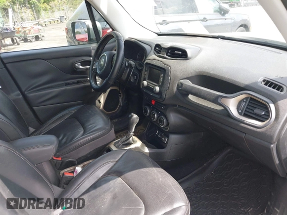 2016 Jeep Renegade Limited with VIN ZACCJADT7GPC85093, listed as a IAAI auction lot 42075841 with 108,882 mi miles and . Bid and sale history available at DreamBid. Image 5.