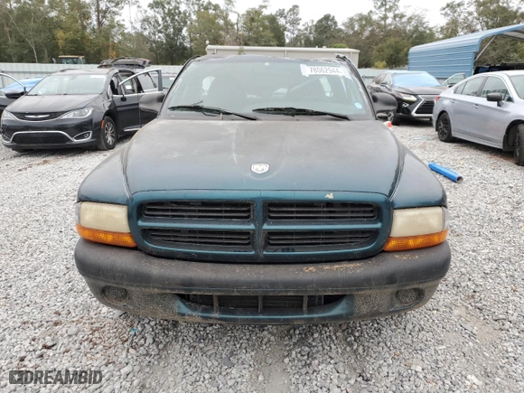 1998 Dodge Dakota SLT with VIN 1B7FL26X9WS729130, listed as a Copart auction lot 78062944 with 69,224 mi miles and Salvage Title. Bid and sale history available at carsss.com. Image 5.