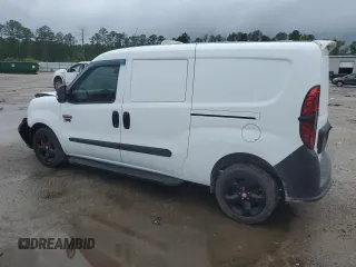 2019 Ram ProMaster City Cargo Tradesman with VIN ZFBHRFAB9K6M61891, listed as a Copart auction lot 56733985 with 81,763 mi miles and Salvage title. Bid and sale history available at DreamBid. Image 2.