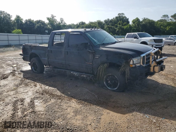2003 Ford Super Duty F-250 XL with VIN 1FTNW21P73EC67848, listed as a Copart auction lot 64401394 with 146,307 mi miles and Salvage Title. Bid and sale history available at carsss.com. Image 4.