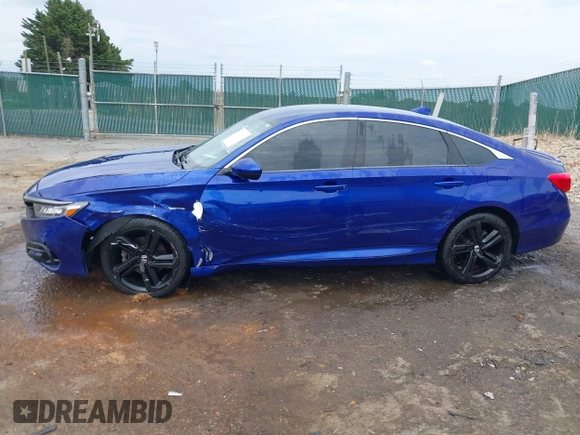 2019 Honda Accord Sport with VIN 1HGCV1F36KA076004, listed as a IAAI auction lot 42130414 with 75,689 mi miles and . Bid and sale history available at DreamBid. Image 6.