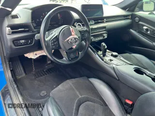 2021 Toyota GR Supra 3.0 with VIN WZ1DB0C00MW036931, listed as a Copart auction lot 65175964 with 32,592 mi miles and Salvage Title. Bid and sale history available at carsss.com. Image 8.