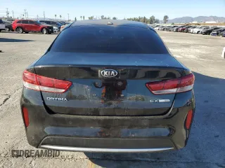 2019 Kia Optima Hybrid EX with VIN KNAGU4LE0K5032029, listed as a Copart auction lot 80939224 with 58,446 mi miles and Salvage Title. Bid and sale history available at carsss.com. Image 6.