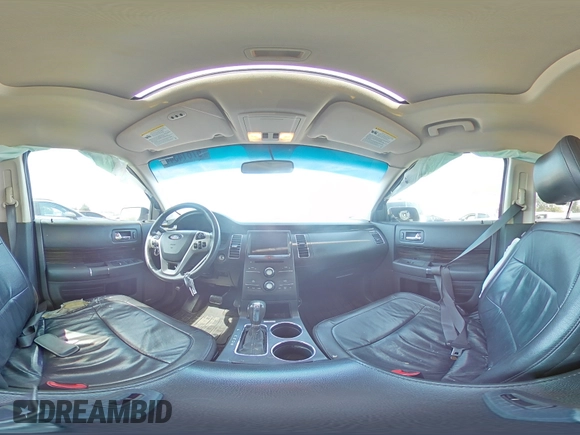 2014 Ford Flex SEL z VIN 2FMGK5C87EBD07528, wystawiony jako Copart lot #70021624 z przebiegiem 210 232 mil mil oraz Szkody całkowita. Historia ofert i sprzedaży dostępna na DreamBid. Obrazek 13.
