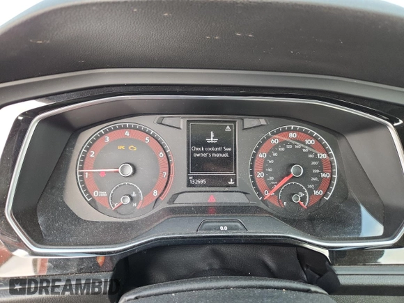 2019 Volkswagen Jetta S with VIN 3VWC57BU5KM060019, listed as a Copart auction lot 60983595 with 132,695 mi miles and Clean title. Bid and sale history available at DreamBid. Image 9.