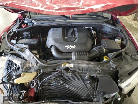 2013 Dodge Durango Citadel с VIN 1C4RDJEG3DC677586, выставлен на аукционе Copart как лот 55267455 с пробегом 237 031 миль миль и На запчасти • Non repairable. История ставок и продаж доступна на DreamBid. Изображение 12.
