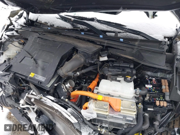 2019 Kia Niro EX with VIN KNDCC3LC3K5257882, listed as a IAAI auction lot 41550466 with 1 mi miles. Bid and sale history available at carsss.com. Image 10.