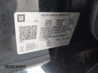 2020 GMC Yukon XL Denali with VIN 1GKS2HKJ6LR152330, listed as a IAAI auction lot 41534348 with 159,522 mi miles. Bid and sale history available at carsss.com. Image 9.
