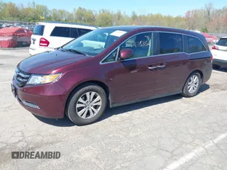 2014 Honda Odyssey EX-L with VIN 5FNRL5H68EB092245, listed as a IAAI auction lot 42135356 with 92,202 mi miles and . Bid and sale history available at carsss.com. Image 17.