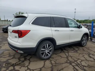 2018 Honda Pilot Elite with VIN 5FNYF6H07JB036442, listed as a Copart auction lot 57553945 with 107,657 mi miles and Clean title. Bid and sale history available at DreamBid. Image 3.