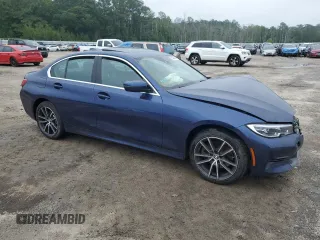 2020 BMW 3 Series 330i xDrive with VIN 3MW5R7J08L8B14922, listed as a Copart auction lot 58388405 with Not provided miles and Salvage title. Bid and sale history available at DreamBid. Image 4.