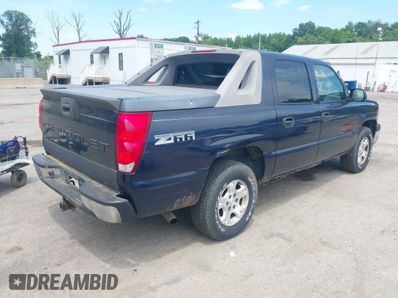 2004 Chevrolet Avalanche with VIN 3GNEC12T74G142266, listed as a IAAI auction lot 42783128 with 205,225 mi miles and . Bid and sale history available at DreamBid. Image 4.