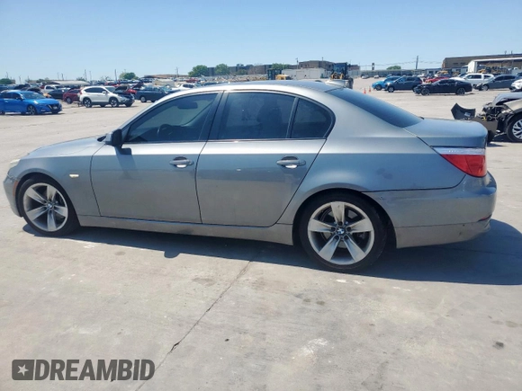 2010 BMW 5 Series 528i with VIN WBANU5C56AC460792, listed as a Copart auction lot 52634305 with Not Provided miles and Salvage Title. Bid and sale history available at carsss.com. Image 2.