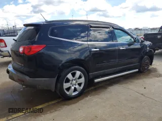 2011 Chevrolet Traverse LTZ with VIN 1GNKVLED9BJ405270, listed as a Copart auction lot 49909365 with 116,660 mi miles and Salvage Title. Bid and sale history available at DreamBid. Image 3.