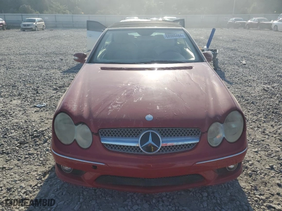 2006 Mercedes-Benz CLK-Class 5.0L with VIN WDBTK75G36T064836, listed as a Copart auction lot 68980484 with 8,364 mi miles and Salvage Title. Bid and sale history available at carsss.com. Image 5.