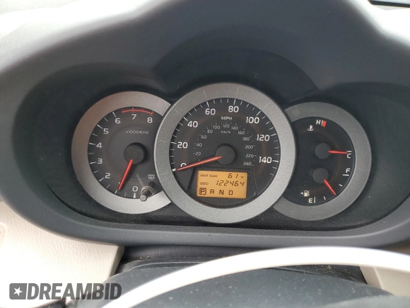 2008 Toyota RAV4 with VIN JTMBK35V285069358, listed as a Copart auction lot 50989525 with 122,464 mi miles and Clean Title. Bid and sale history available at carsss.com. Image 9.