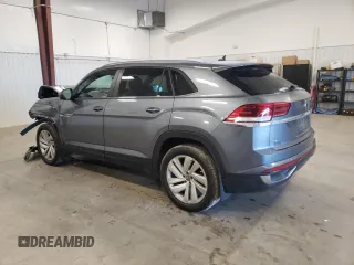 2021 Volkswagen Atlas SE with VIN 1V2KC2CAXMC219681, listed as a Copart auction lot 37899103 with 18,919 mi miles and Salvage title. Bid and sale history available at DreamBid. Image 2.