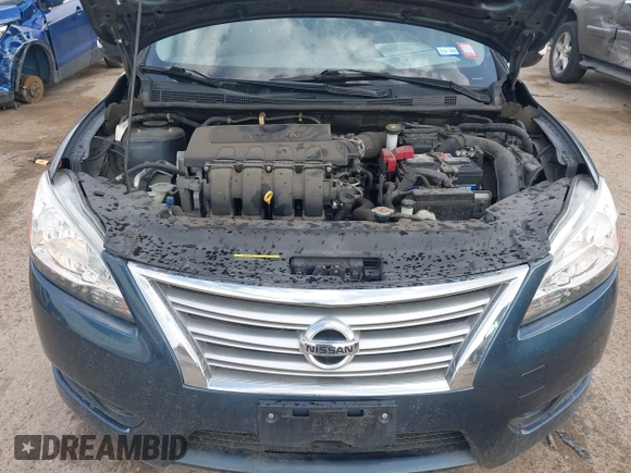 2015 Nissan Sentra S with VIN 3N1AB7AP7FY346826, listed as a IAAI auction lot 41878322 with 96,714 mi miles. Bid and sale history available at carsss.com. Image 10.