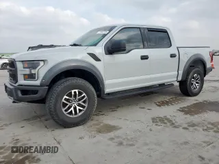 2017 Ford F-150 Raptor with VIN 1FTFW1RG2HFC86389, listed as a Copart auction lot 51668725 with 138,670 mi miles and Salvage Title. Bid and sale history available at carsss.com. Image 1.