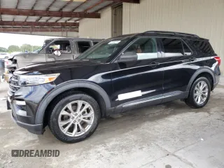 2020 Ford Explorer XLT with VIN 1FMSK8DH9LGA46497, listed as a Copart auction lot 51454225 with 60,486 mi miles and Salvage Title. Bid and sale history available at DreamBid. Image 1.