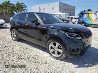2018 Land Rover Range Rover Velar S z VIN SALYB2RN4JA713933, wystawiony jako Copart lot #48018505 z przebiegiem 62 358 mil mil oraz Szkoda całkowita • Salvage title. Historia ofert i sprzedaży dostępna na DreamBid. Obrazek 4.