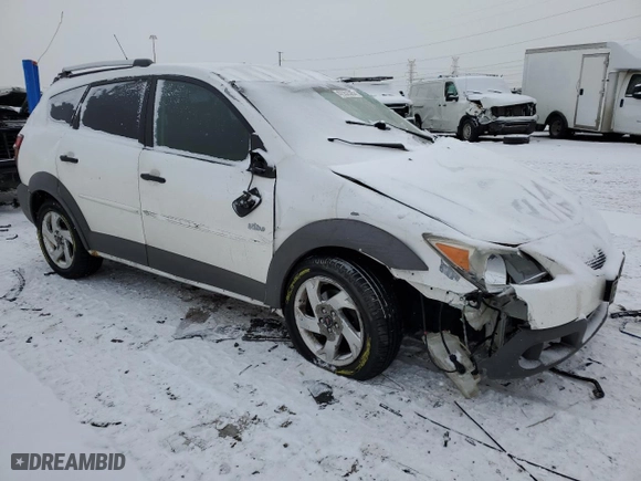 2008 Pontiac Vibe with VIN 5Y2SL65808Z411035, listed as a Copart auction lot 42352305 with 179,995 mi miles and Salvage Title. Bid and sale history available at carsss.com. Image 4.
