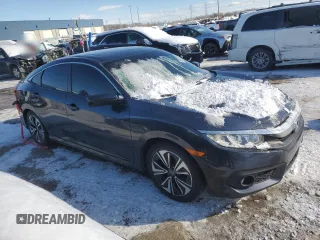 2018 Honda Civic EX-L z VIN JHMFC1F89JX018234, wystawiony jako Copart lot #45647985 z przebiegiem 126 239 mil mil oraz Czysty tytuł • Clean title. Historia ofert i sprzedaży dostępna na DreamBid. Obrazek 4.