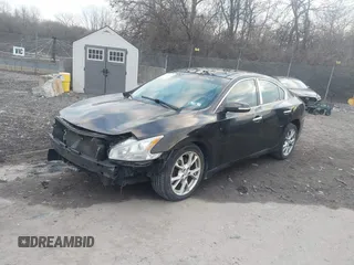 2014 Nissan Maxima S with VIN 1N4AA5APXEC451362, listed as a IAAI auction lot 41319297 with 148,013 mi miles and . Bid and sale history available at DreamBid. Image 2.