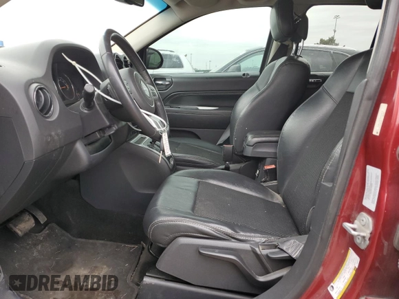 2016 Jeep Compass Latitude with VIN 1C4NJCEB7GD543279, listed as a Copart auction lot 47615485 with 83,803 mi miles and Salvage Title. Bid and sale history available at carsss.com. Image 7.