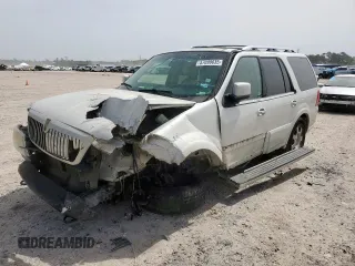2006 Lincoln Navigator Luxury with VIN 5LMFU27576LJ28263, listed as a Copart auction lot 57099035 with Not provided miles and Salvage title. Bid and sale history available at DreamBid. Image 1.