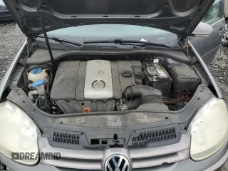 2008 Volkswagen Rabbit S with VIN WVWDB71K28W332616, listed as a Copart auction lot 45552265 with 184,135 mi miles and Salvage title. Bid and sale history available at DreamBid. Image 11.