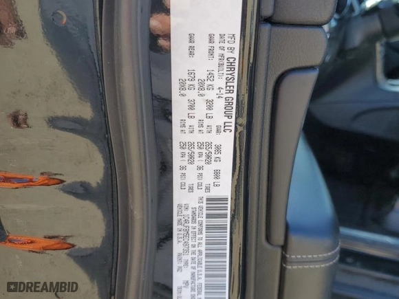 2014 Jeep Grand Cherokee Limited with VIN 1C4RJFBM5EC497351, listed as a Copart auction lot 48936095 with 0 mi miles and Salvage Title. Bid and sale history available at carsss.com. Image 15.