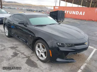 2017 Chevrolet Camaro 1LT with VIN 1G1FB1RS5H0203694, listed as a IAAI auction lot 41560968 with 1 mi miles. Bid and sale history available at carsss.com. Image 1.