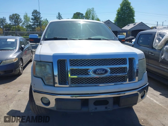 2010 Ford F-150 XL with VIN 1FTFW1CV7AFB08801, listed as a IAAI auction lot 41995312 with 280,286 mi miles. Bid and sale history available at carsss.com. Image 6.