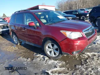 2014 Subaru Forester 2.5i Limited with VIN JF2SJAHC6EH441412, listed as a IAAI auction lot 41376172 with 137,378 mi miles. Bid and sale history available at carsss.com. Image 1.