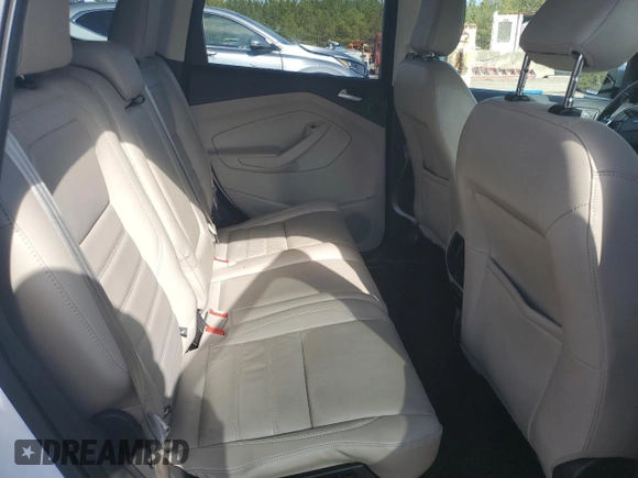 2018 Ford Escape Titanium with VIN 1FMCU0J9XJUA07221, listed as a Copart auction lot 43758165 with 68,805 mi miles and Salvage title. Bid and sale history available at DreamBid. Image 10.