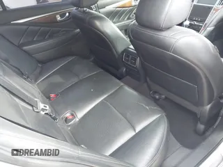 2014 Infiniti Q50 with VIN JN1BV7AP0EM681679, listed as a IAAI auction lot 41371773 with 141,940 mi miles. Bid and sale history available at carsss.com. Image 8.