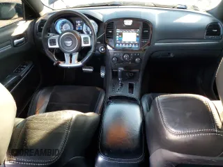 2012 Chrysler 300 SRT8 with VIN 2C3CCAFJ0CH800893, listed as a Copart auction lot 88352515 with 143,381 mi miles and Salvage Title. Bid and sale history available at carsss.com. Image 8.