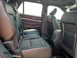 2018 Ford Explorer Sport with VIN 1FM5K8GT7JGB54689, listed as a Copart auction lot 59528925 with 53,018 mi miles and Salvage title. Bid and sale history available at DreamBid. Image 11.