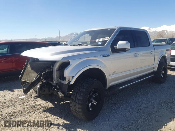 2015 Ford F-150 XLT with VIN 1FTEW1EP8FFB41422, listed as a Copart auction lot 50706865 with 191,013 mi miles and Salvage title. Bid and sale history available at DreamBid. Image 1.