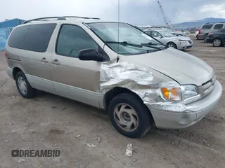 2000 Toyota Sienna LE z VIN 4T3ZF13C8YU201119, wystawiony jako IAAI lot #42052952 z przebiegiem 203 571 mil mil oraz . Historia ofert i sprzedaży dostępna na DreamBid. Obrazek 1.