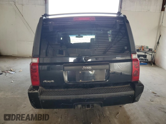 2006 Jeep Commander z VIN 1J8HG48N16C245802, wystawiony jako Copart lot #58683815 z przebiegiem 138 872 mil mil oraz Szkoda całkowita • Salvage title. Historia ofert i sprzedaży dostępna na DreamBid. Obrazek 6.