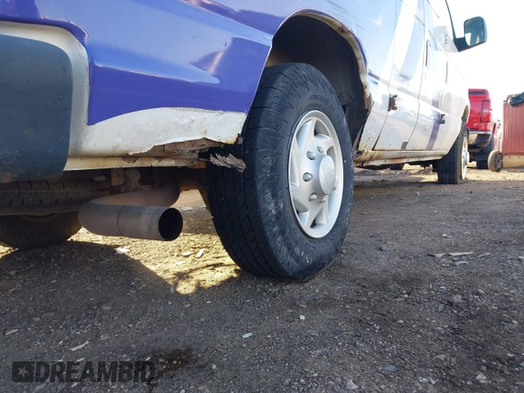 2008 Ford Econoline Cargo Commercial with VIN 1FTNE24L78DB58458, listed as a IAAI auction lot 41969371 with 133,399 mi miles and . Bid and sale history available at DreamBid. Image 15.