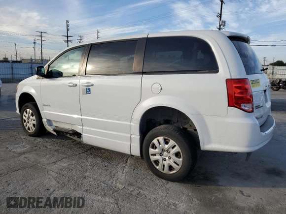 2018 Dodge Grand Caravan SE with VIN 2C7WDGBG9JR243222, listed as a Copart auction lot 49268675 with 240,456 mi miles and Clean Title. Bid and sale history available at DreamBid. Image 2.